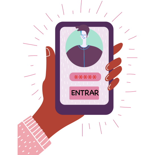 Nunca use a mesma senha.