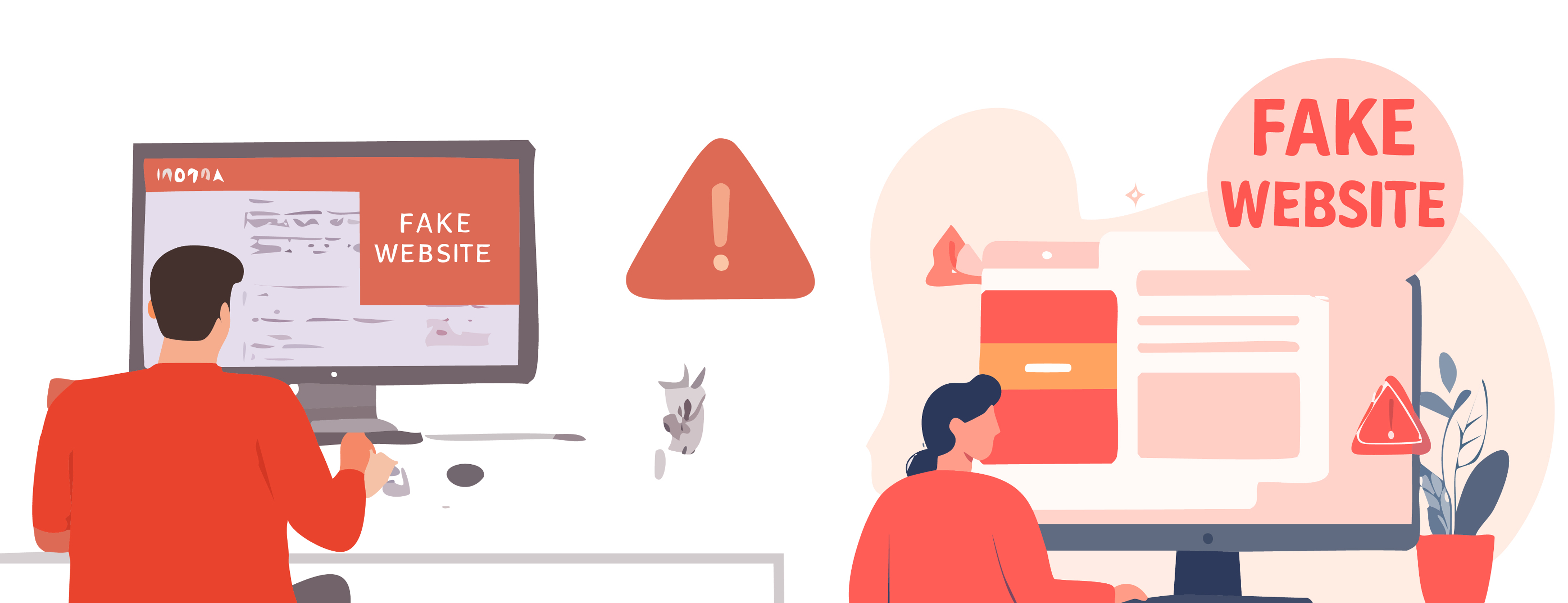 Celular com selo de site seguro