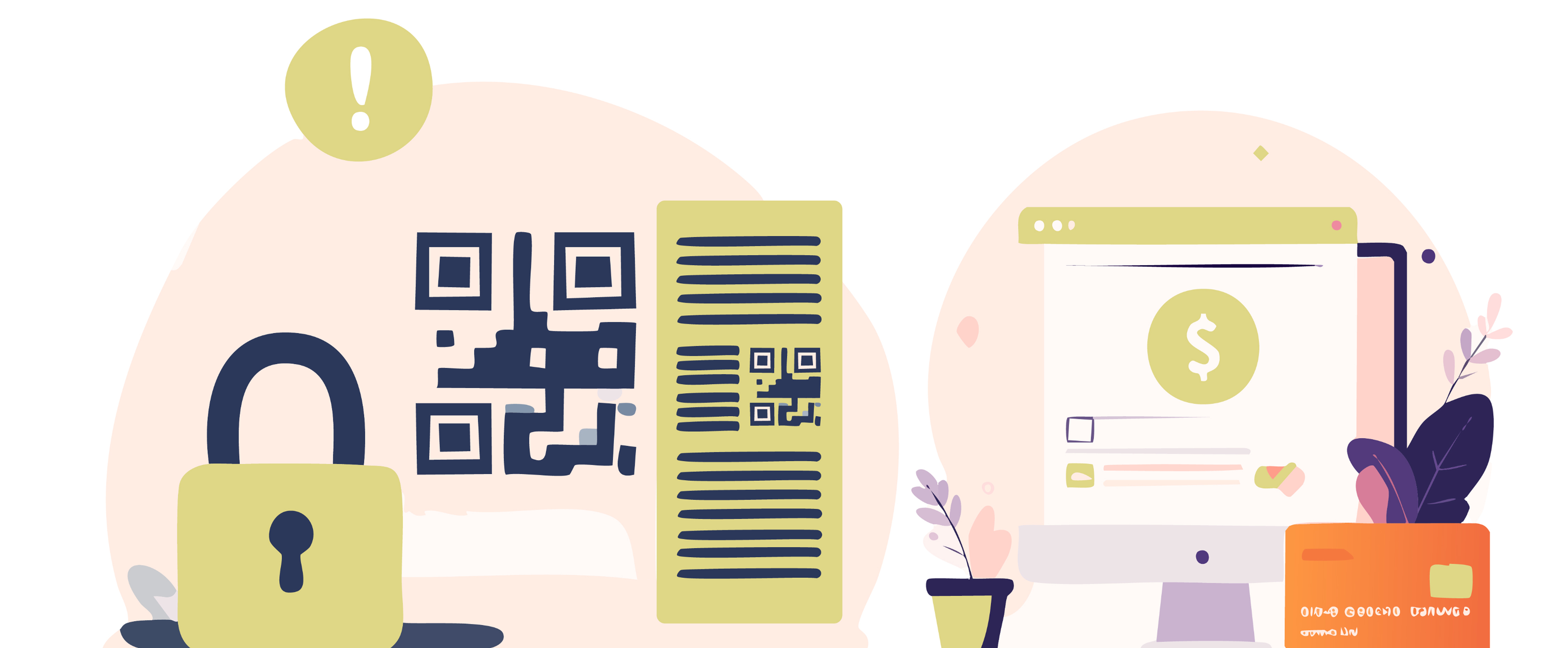 Notebook com cadeado e banner HTTPS